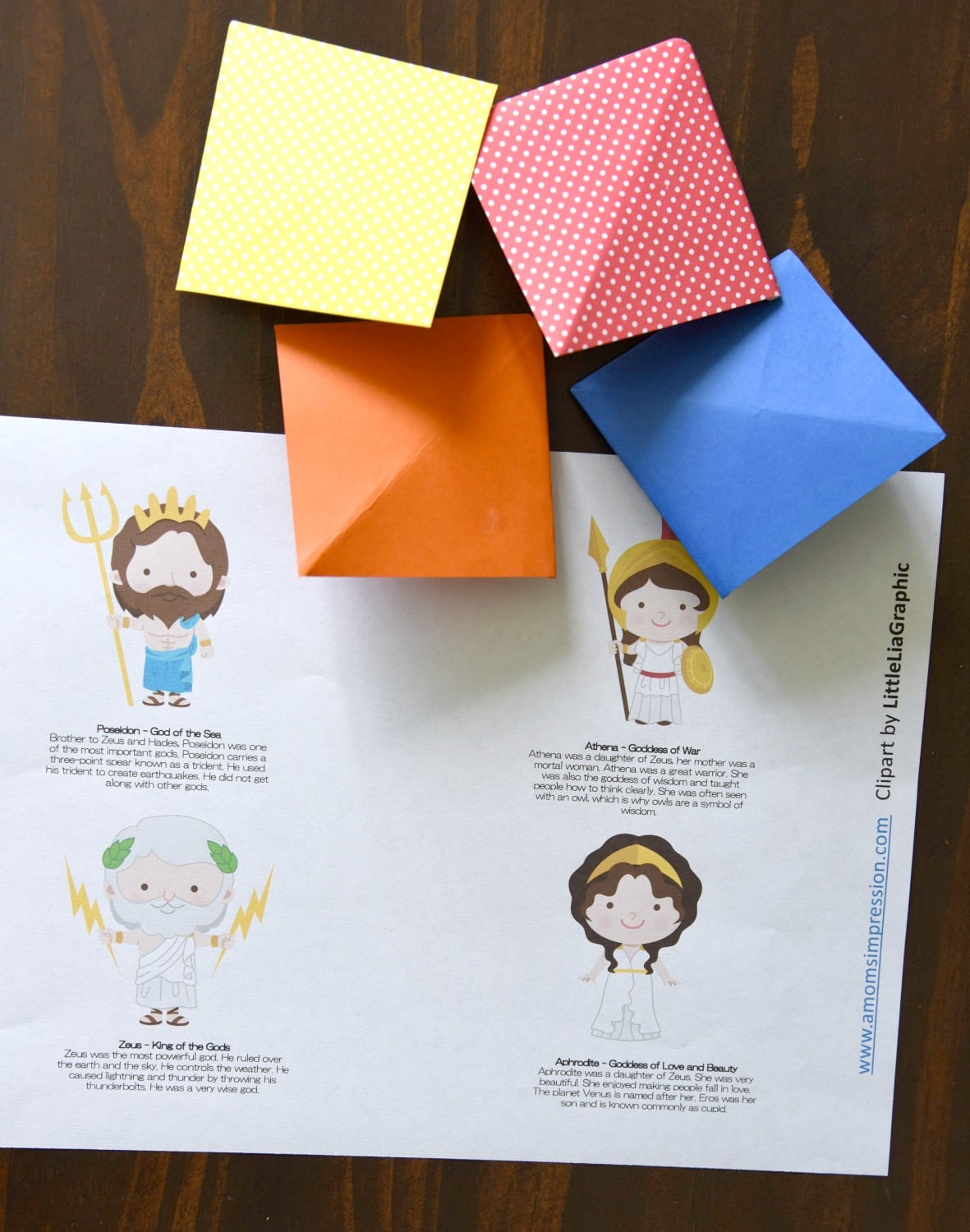 percy jackson and the olympians diy corner bookmarks a moms impression