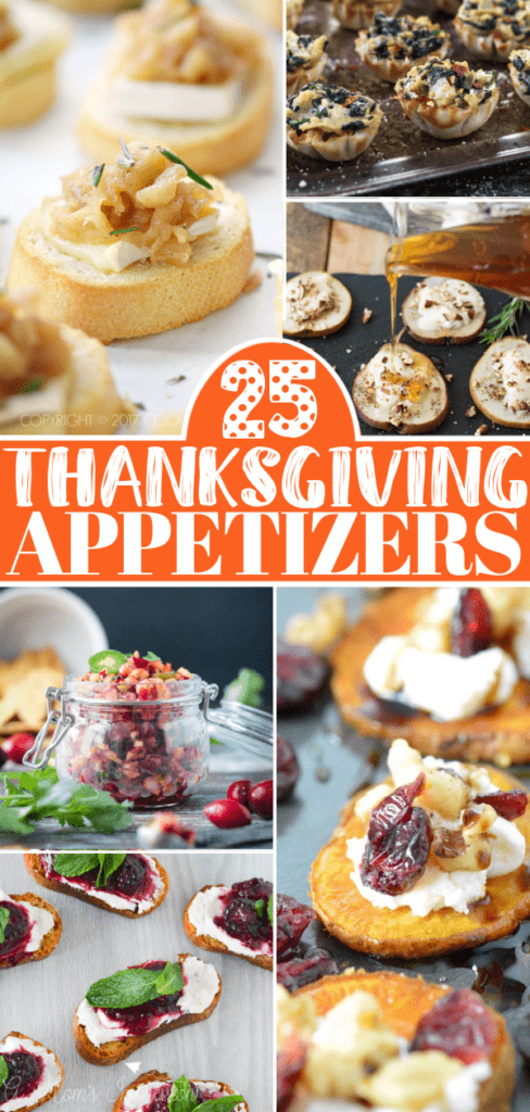 25 Thanksgiving Appetizers - A Mom's Impression | Recipes, Crafts ...