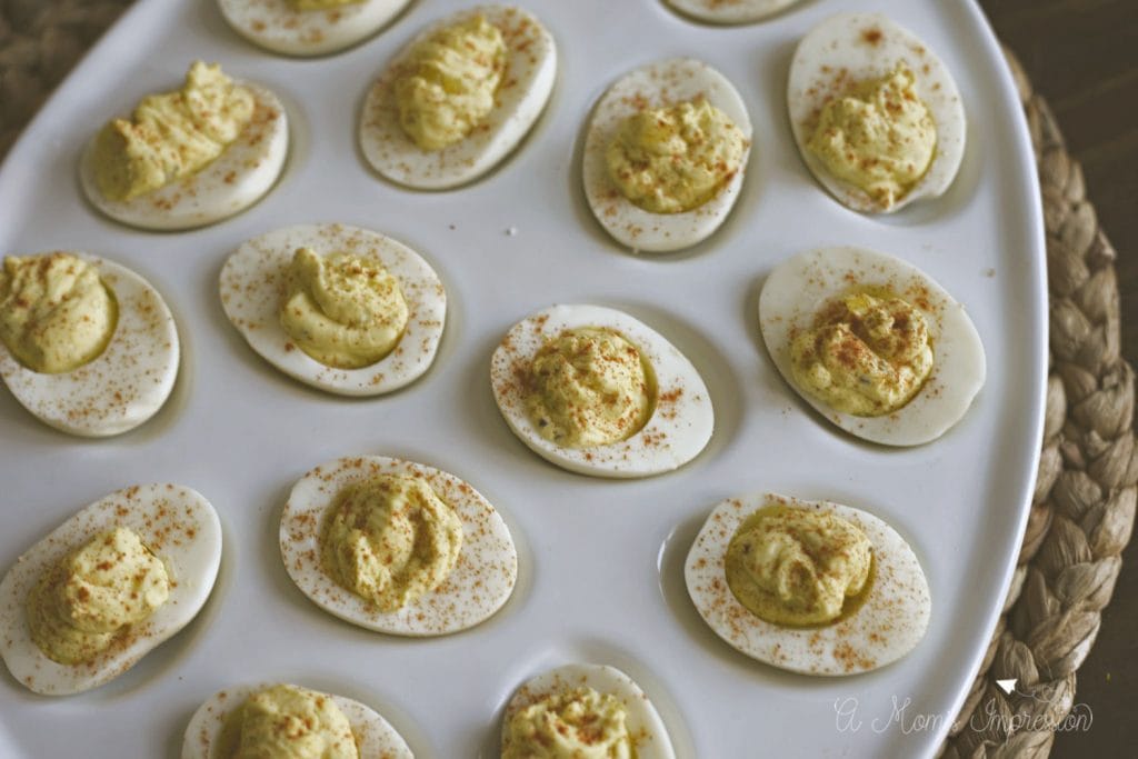 My Grandma's Deviled Eggs with Relish Recipe A Mom's Impression