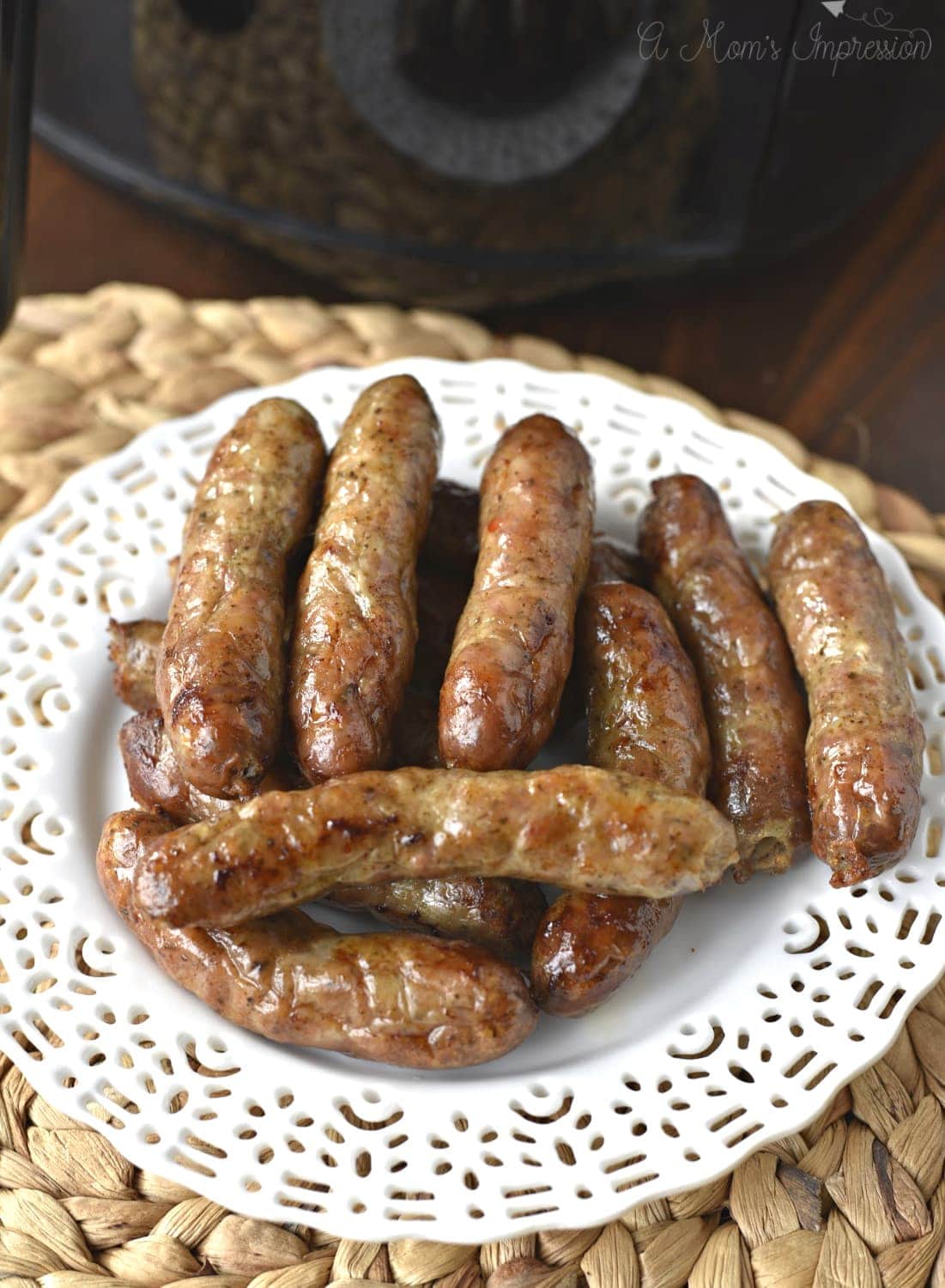 How to Make Breakfast Sausage Links in an Airfryer - Featuring Niman