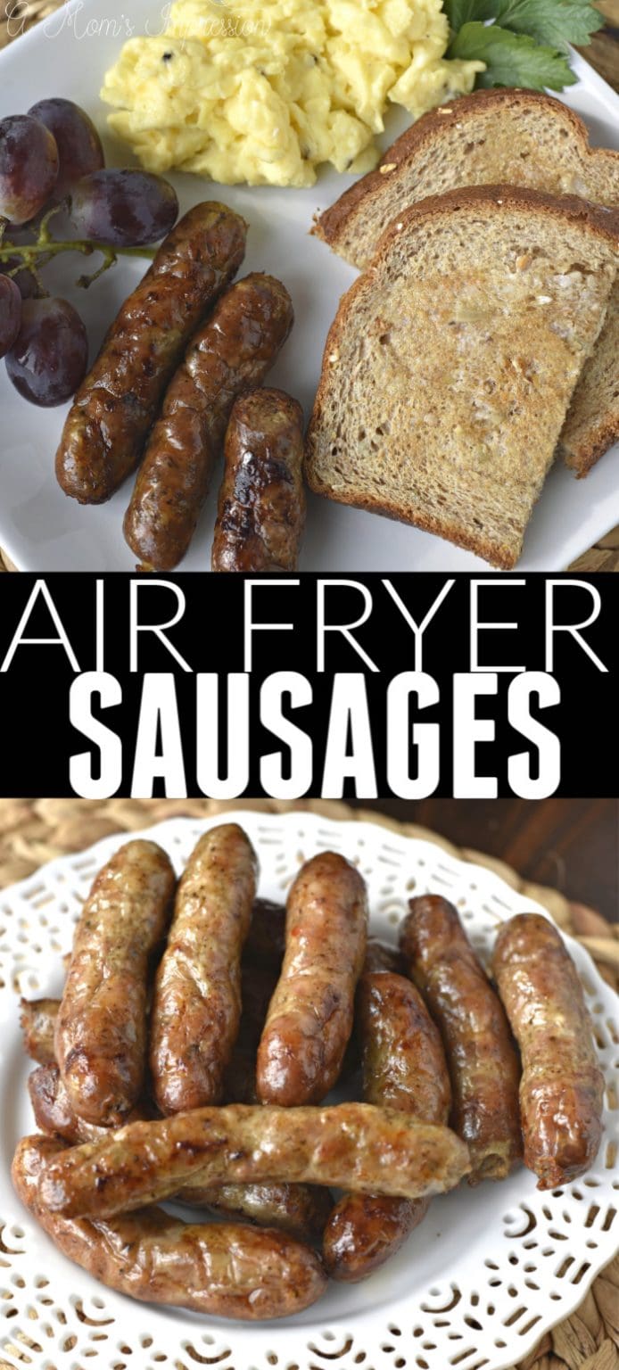 How to Make Breakfast Sausage Links in an Airfryer Featuring Niman