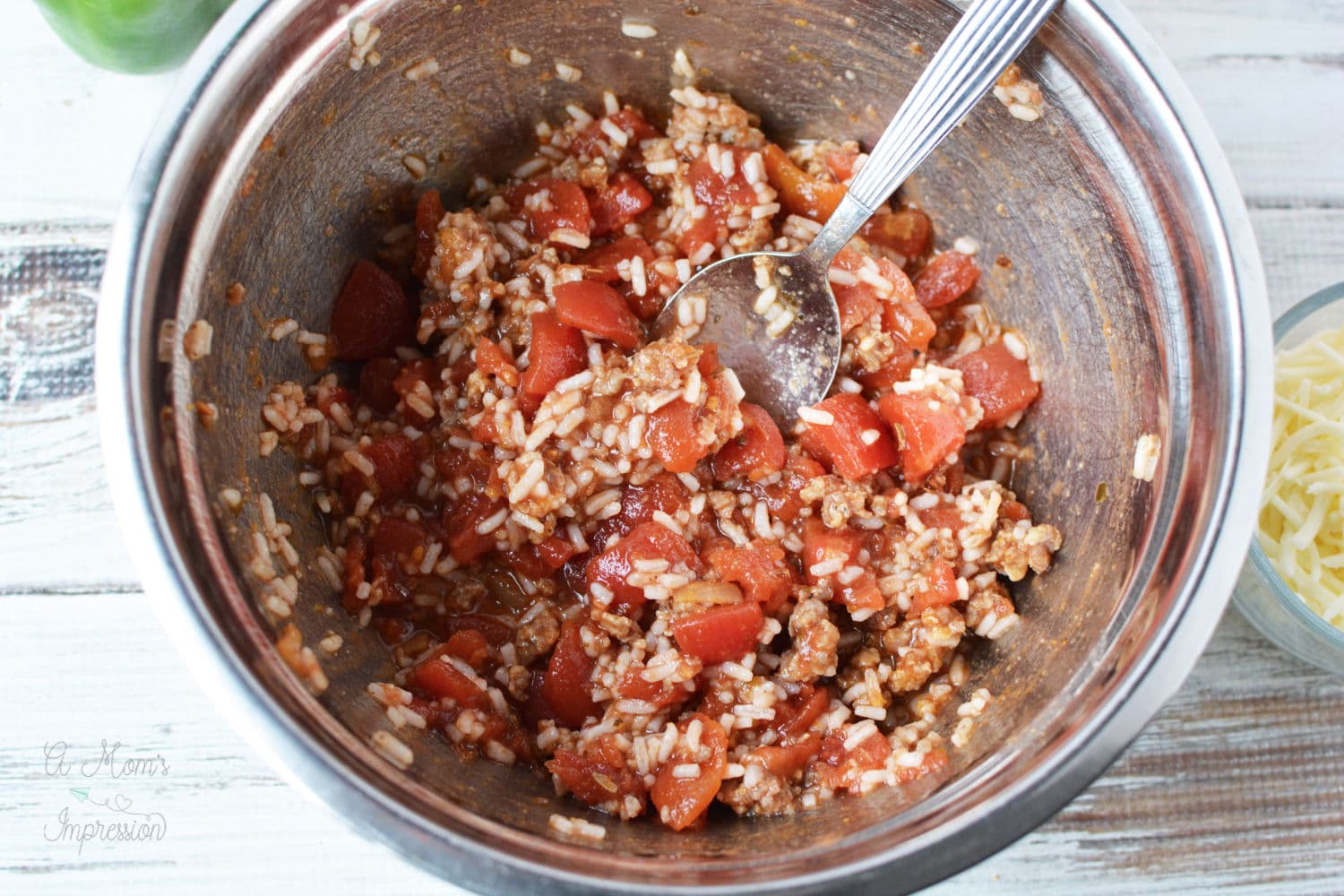 Stuffed Peppers Meat Mixture