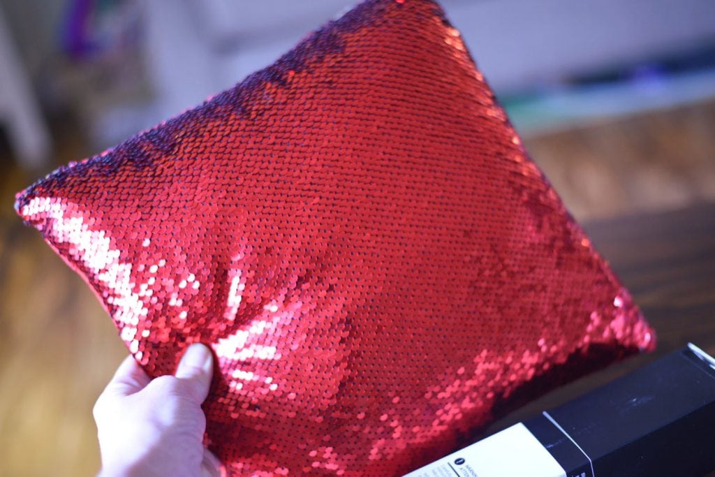 Cricut Custom Sequin Pillows Tutorial A Mom's Impression