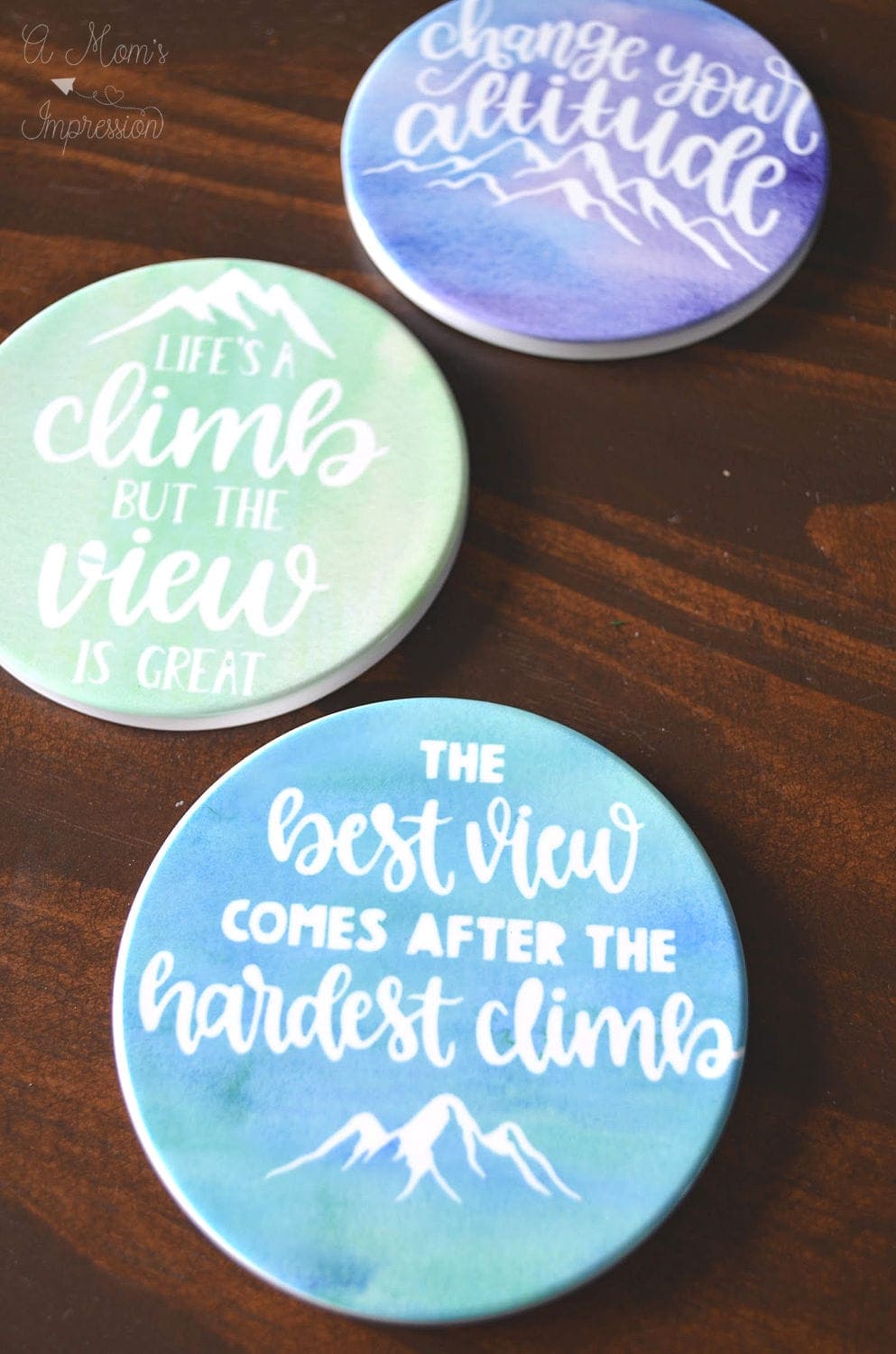 Cricut Blank Round Coasters