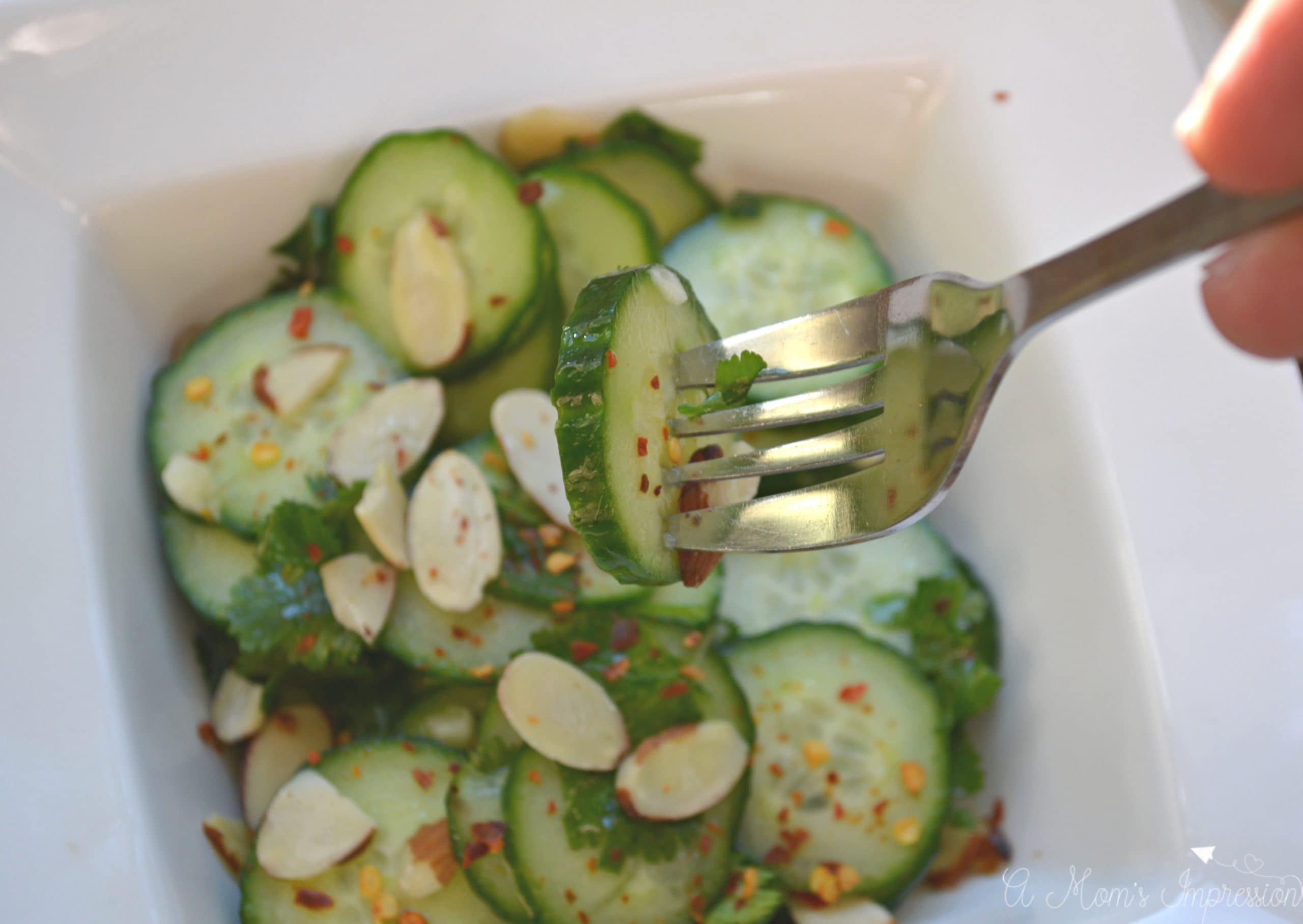 Easy Asian Cucumber Salad