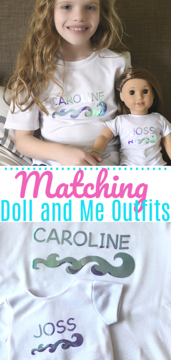 Little girl and doll matching outlet outfits