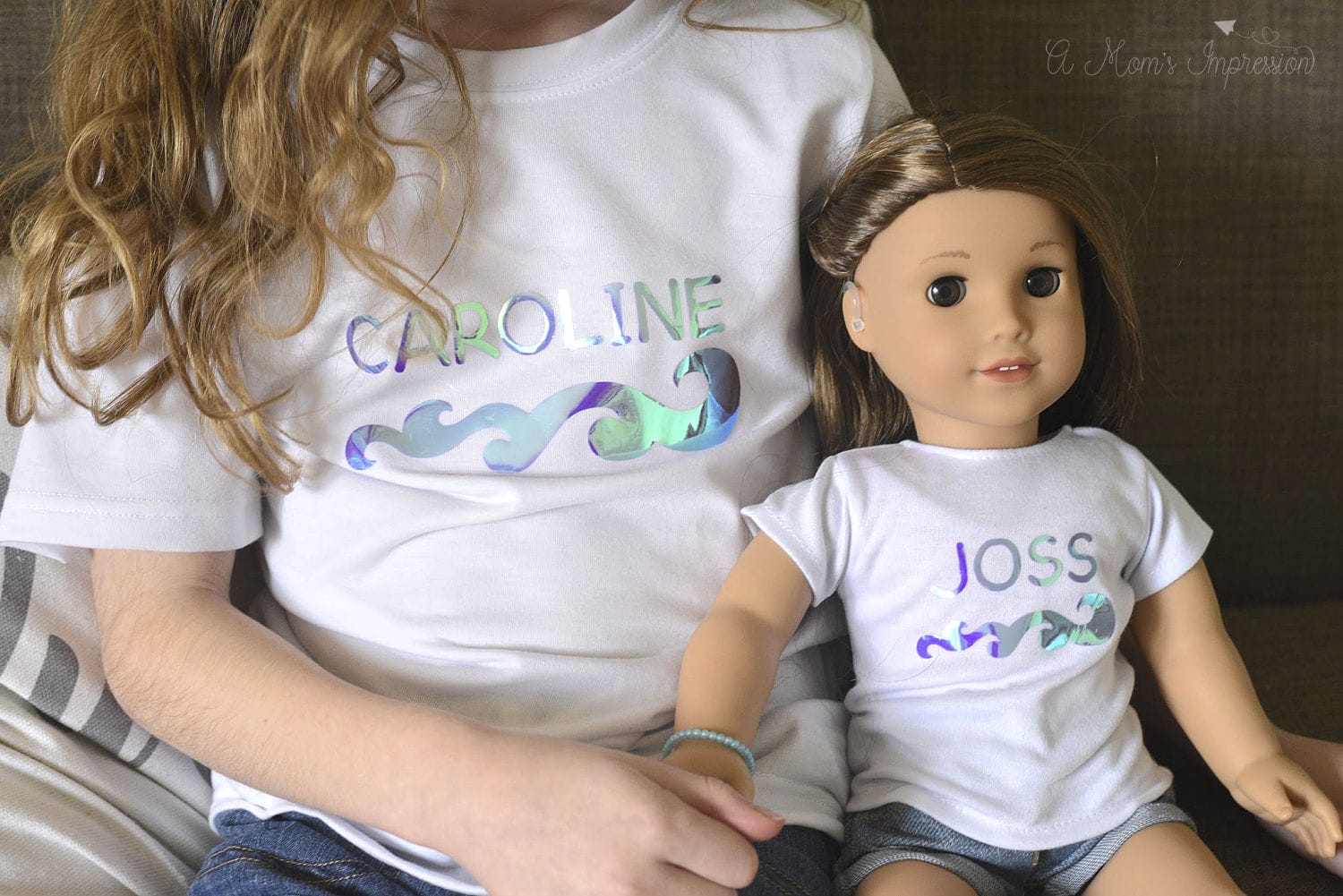 matching clothes for american girl doll and child