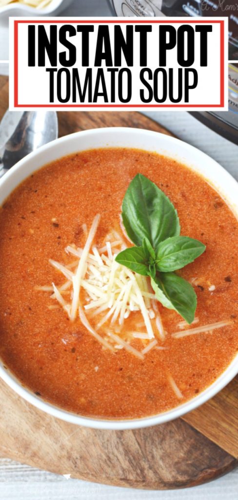 Instant Pot Tomato Soup - Instant Pot Mini Recipes