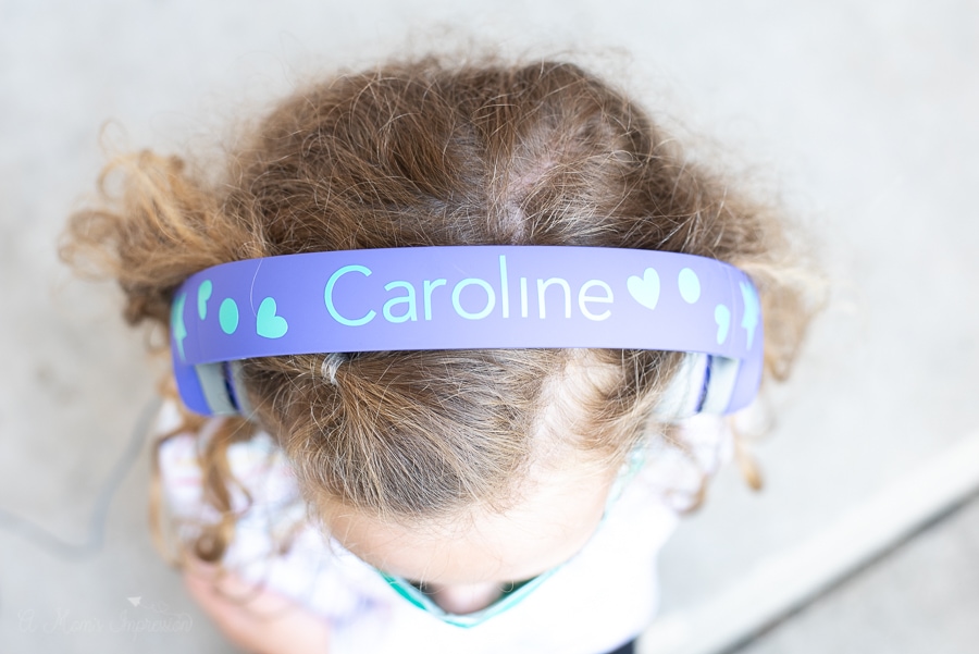 Cricut Made Personalized Masks and Headphones for Back to School