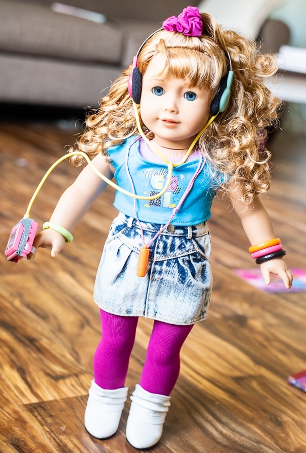 The 80's are back! Meet the Newest American Girl Doll Courtney