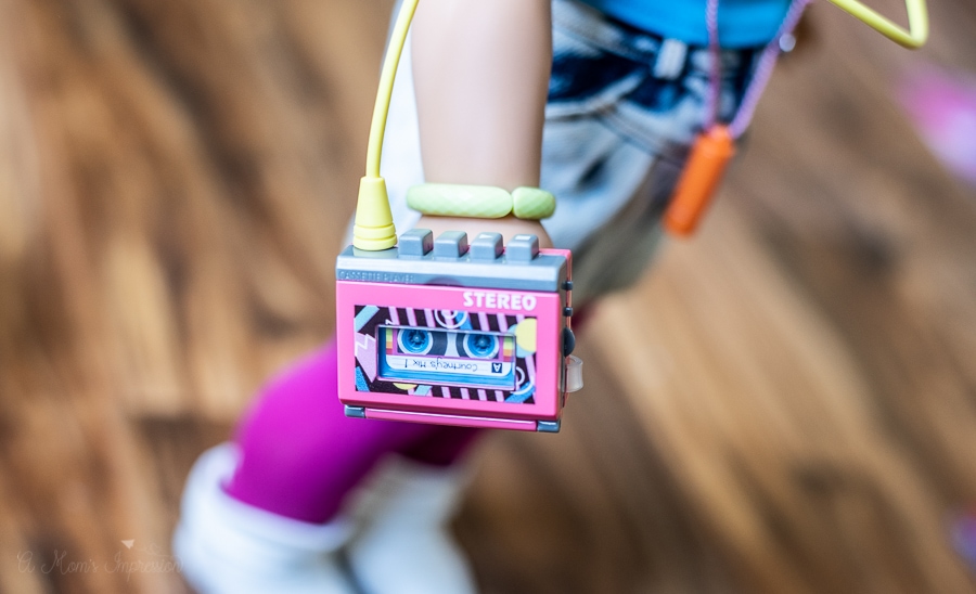 a toy walkman for a doll