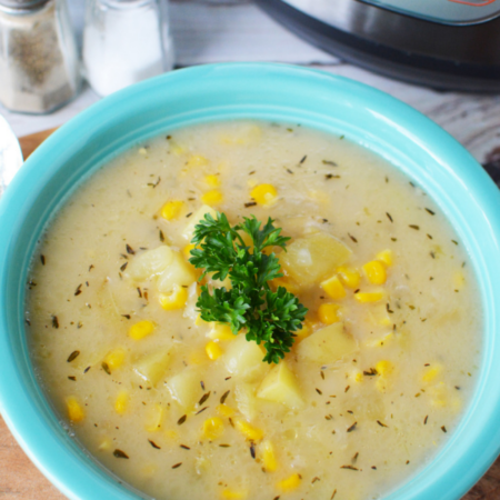 Instant Pot Corn Chowder Cover Image